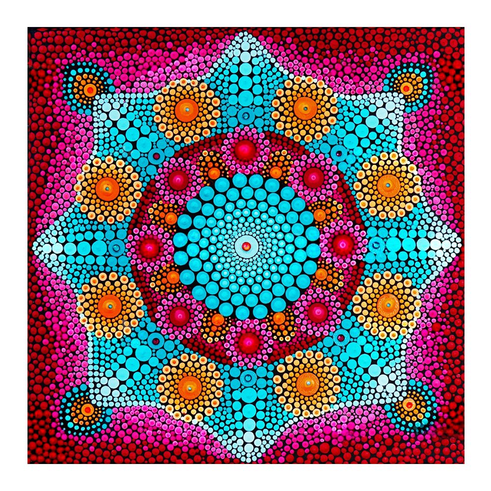 Diamond Art DIY kit: Diamond dot art mandala painting